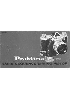 Praktica (VEB) Winder Motor manual. Camera Instructions.